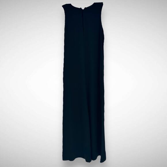 The Row Women's 6 Sleeveless Silk Jumpsuit Solid‎ Black Wide Leg Quiet Luxury - Picture 3 of 12